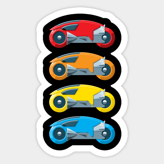 TRON Lightcycles Sticker by Staermose